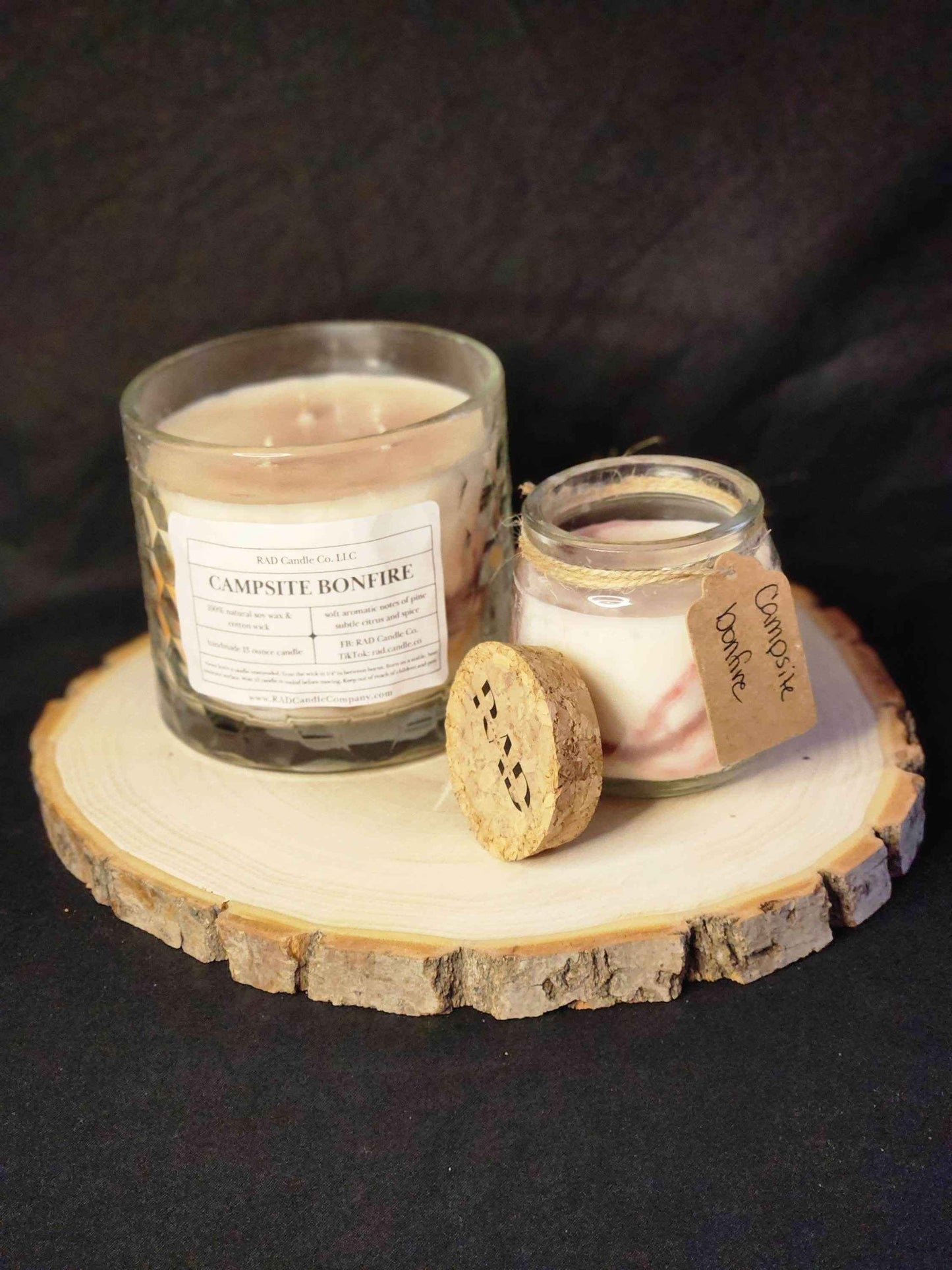 Santa's Fireplace - Fireside Scented Soy Candle