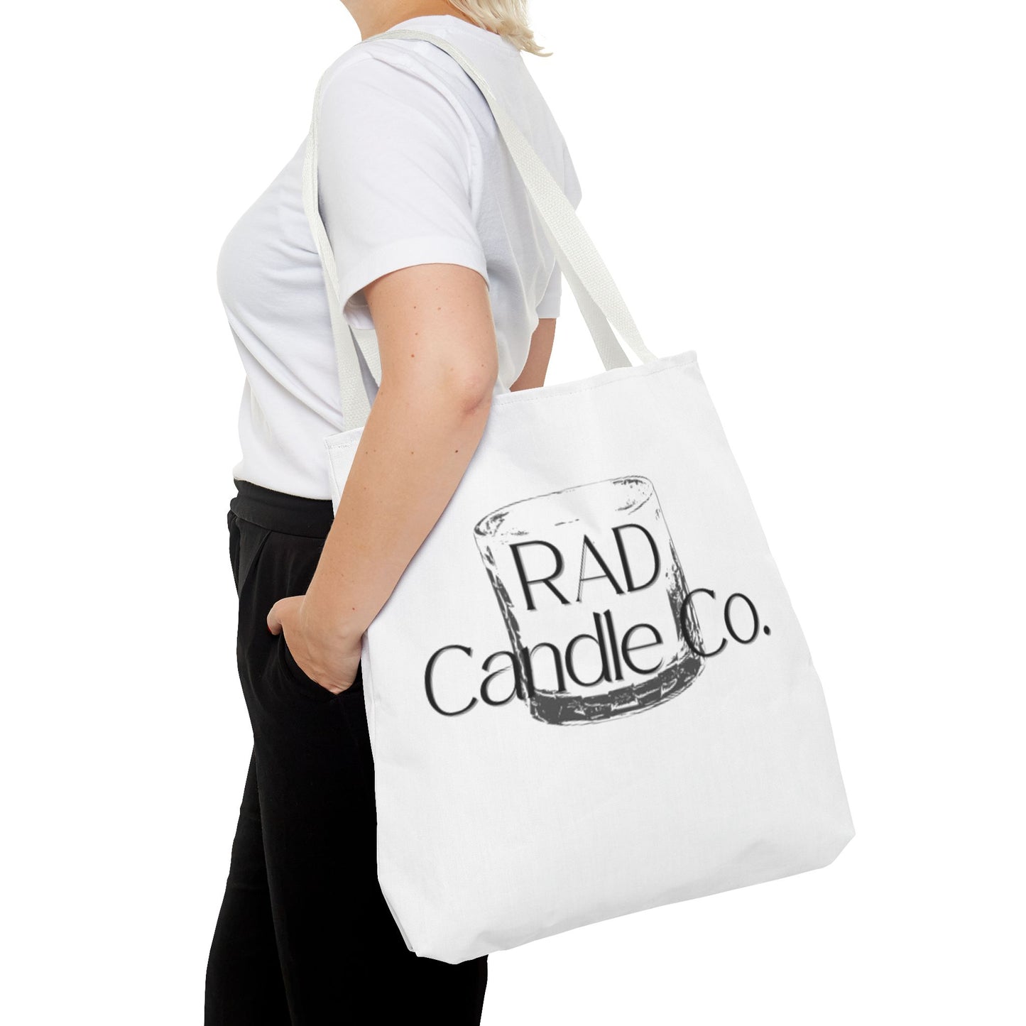 RAD Candle Co. Tote Bag | Eco-Friendly Shopping Bag | Gift for Candle Lovers | Everyday Carry-All | Stylish and Versatile