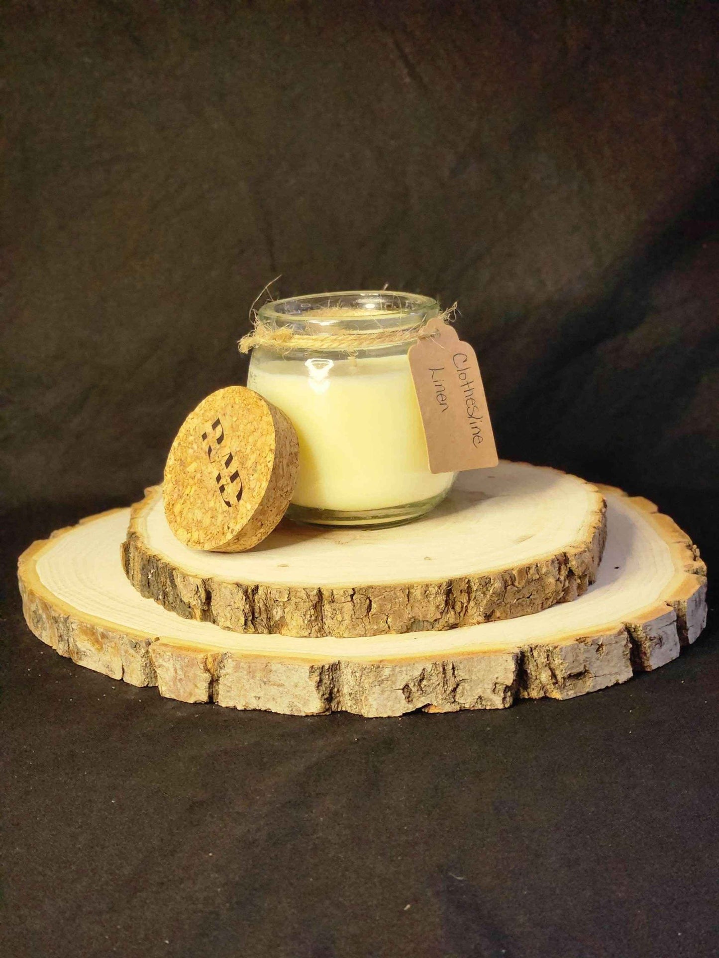 Linen Scented Soy Candle - Clothesline Linen