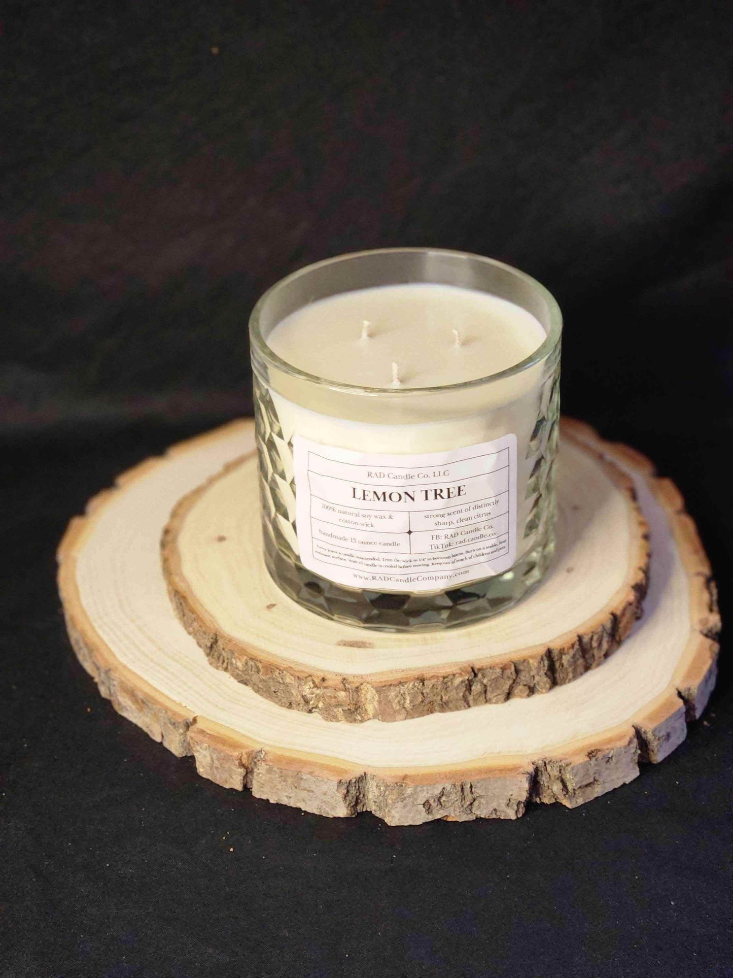 Lemon Tree- Lemon Scented Soy Candle
