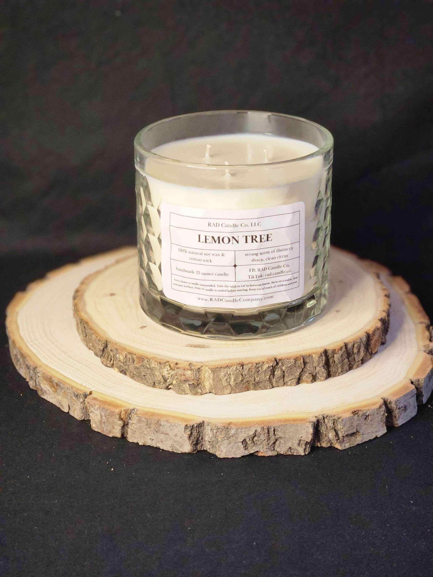 Lemon Tree- Lemon Scented Soy Candle