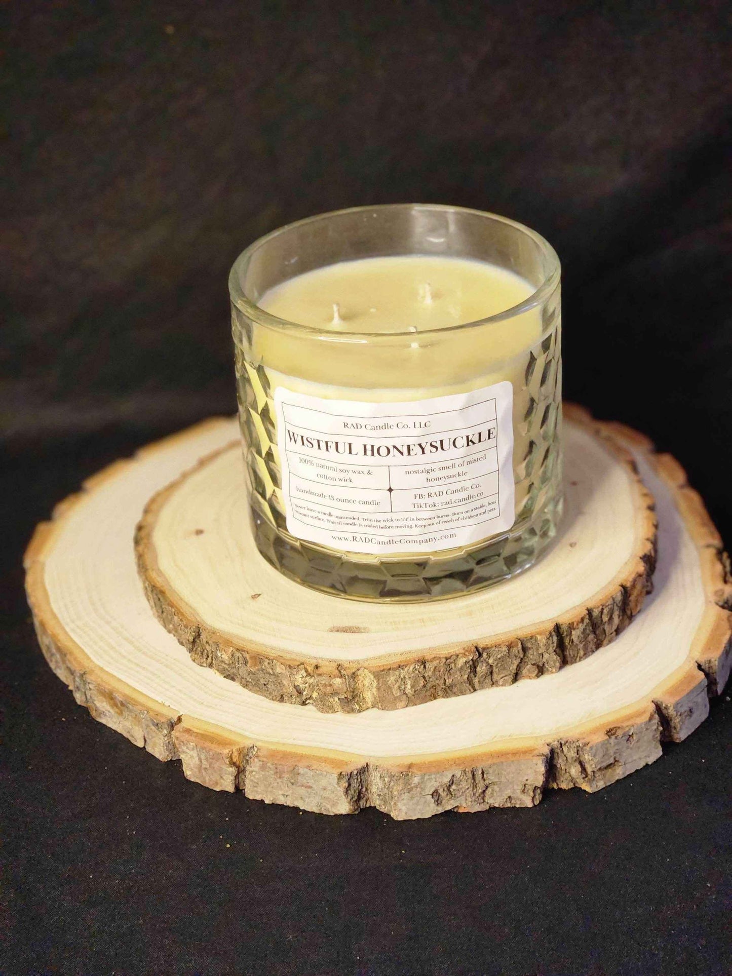 Honeysuckle Scented Soy Candle - Wistful Honeysuckle