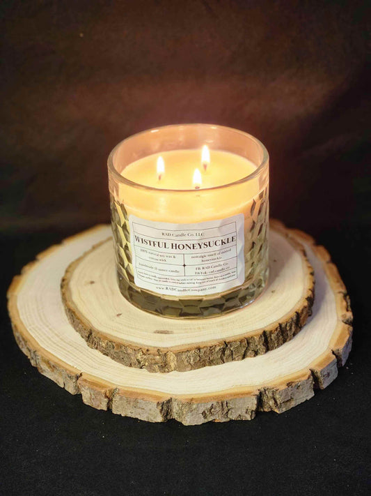 Honeysuckle Scented Soy Candle - Wistful Honeysuckle