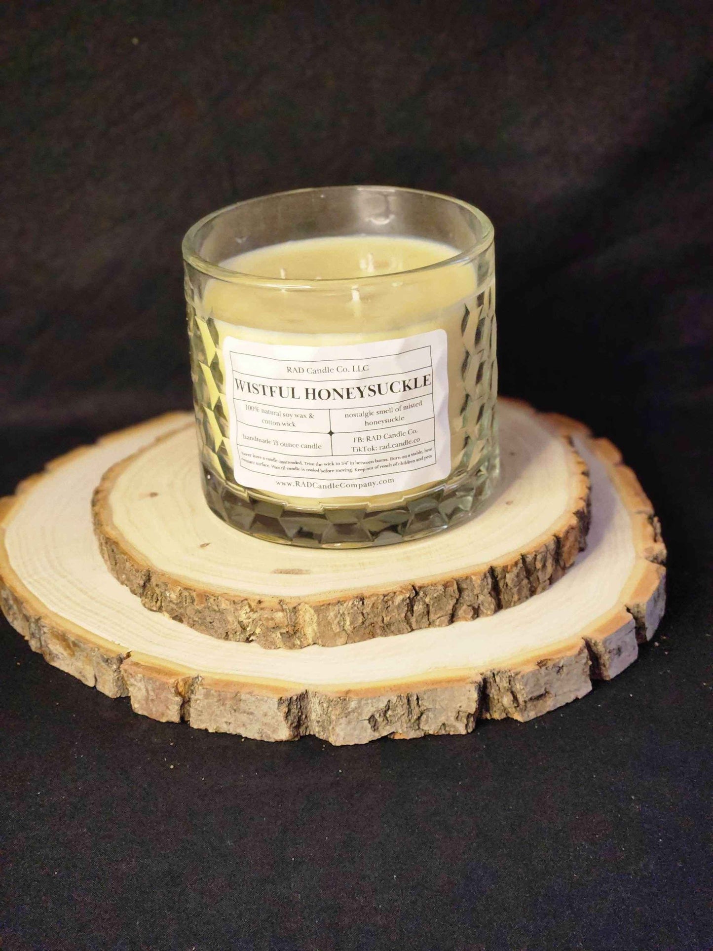 Honeysuckle Scented Soy Candle - Wistful Honeysuckle