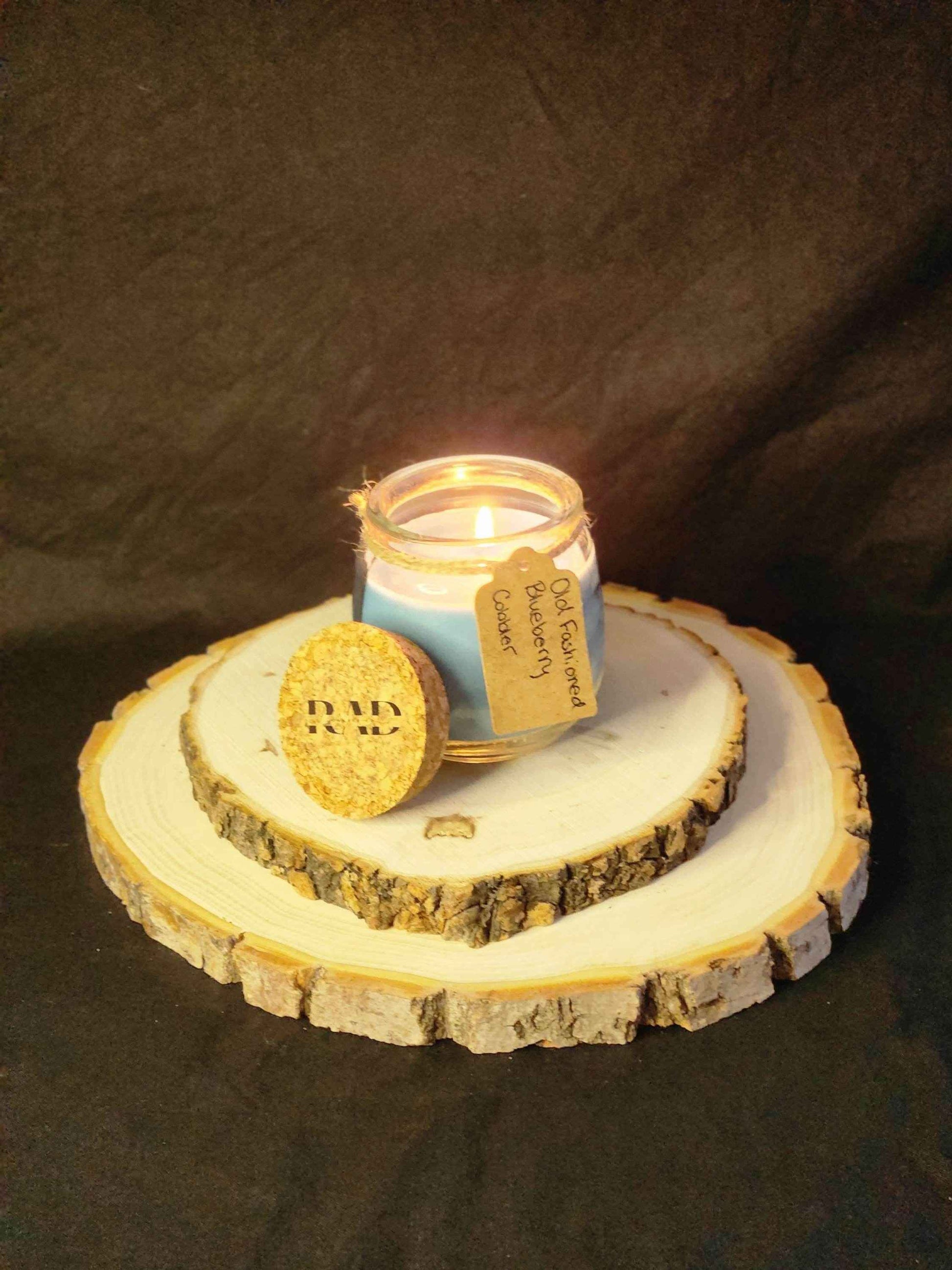 Old Fashioned Blueberry Cobbler Scented Soy Candle