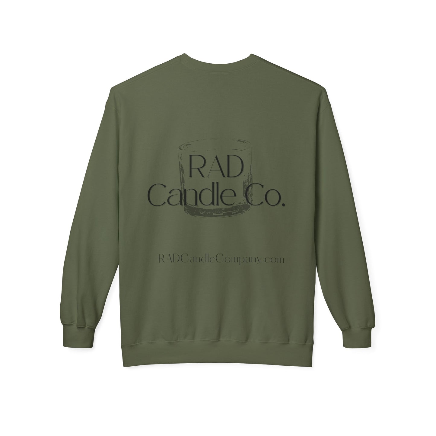 RAD Candle Co. Unisex Midweight Fleece Crewneck Sweatshirt - Cozy Gift, Casual Style, Home Comfort, Eco-Friendly Apparel, Perfect for [...]