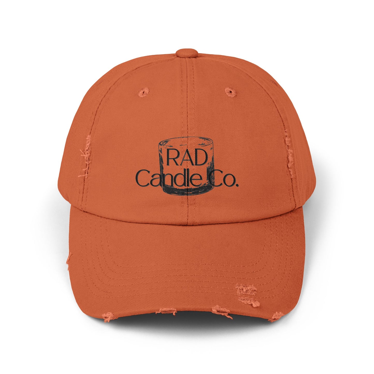 Unisex Distressed Cap with RAD Candle Co. Logo - Casual Style Hat, Trendy Accessory for Everyday Wear, Gift for Candle Lovers, [...]