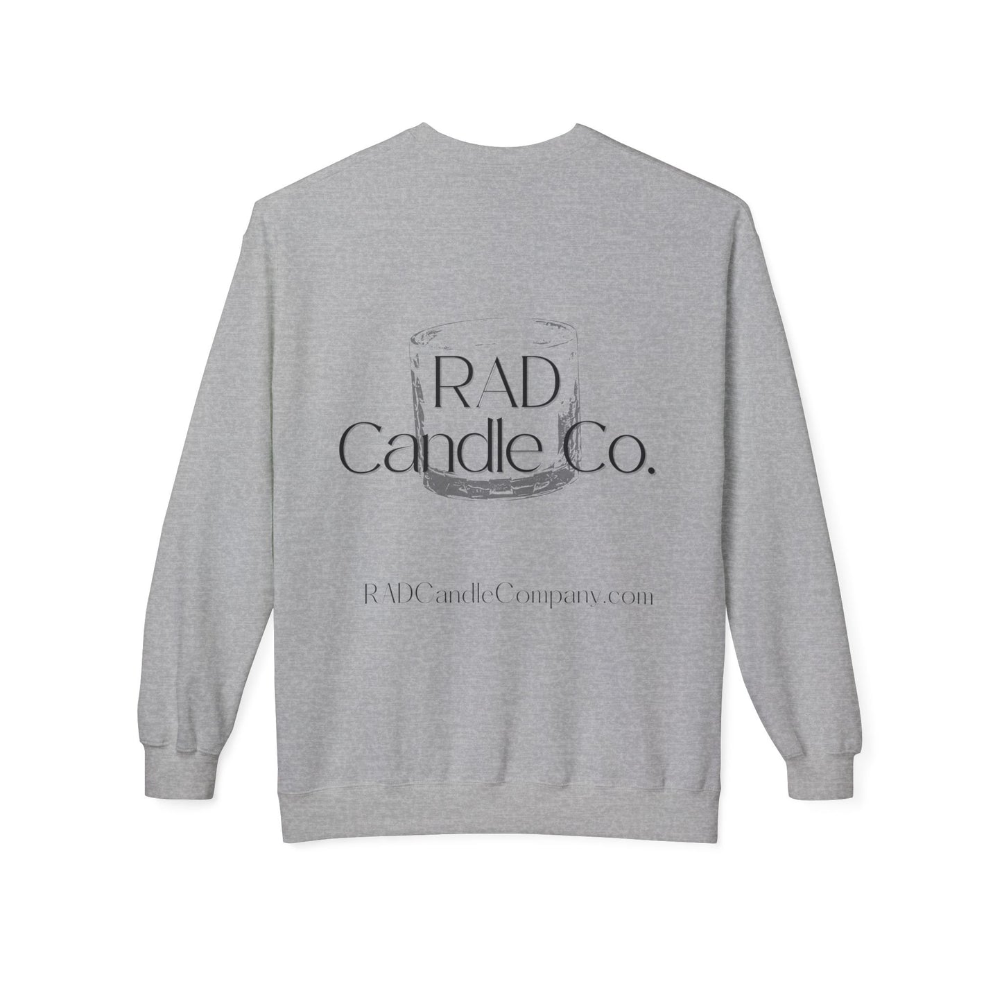 RAD Candle Co. Unisex Midweight Fleece Crewneck Sweatshirt - Cozy Gift, Casual Style, Home Comfort, Eco-Friendly Apparel, Perfect for [...]
