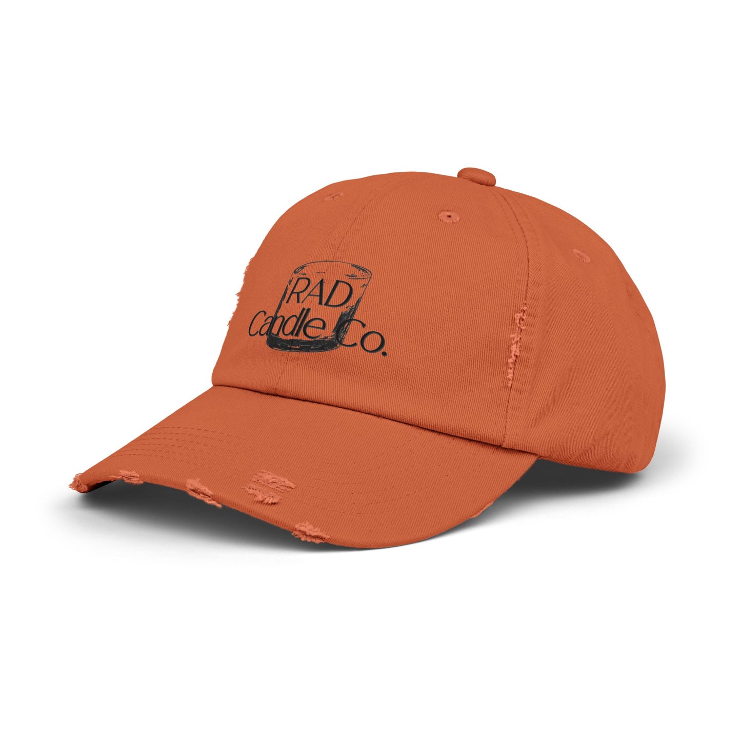 Unisex Distressed Cap with RAD Candle Co. Logo - Casual Style Hat, Trendy Accessory for Everyday Wear, Gift for Candle Lovers, [...]