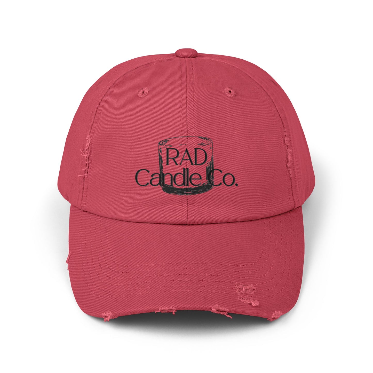 Unisex Distressed Cap with RAD Candle Co. Logo - Casual Style Hat, Trendy Accessory for Everyday Wear, Gift for Candle Lovers, [...]