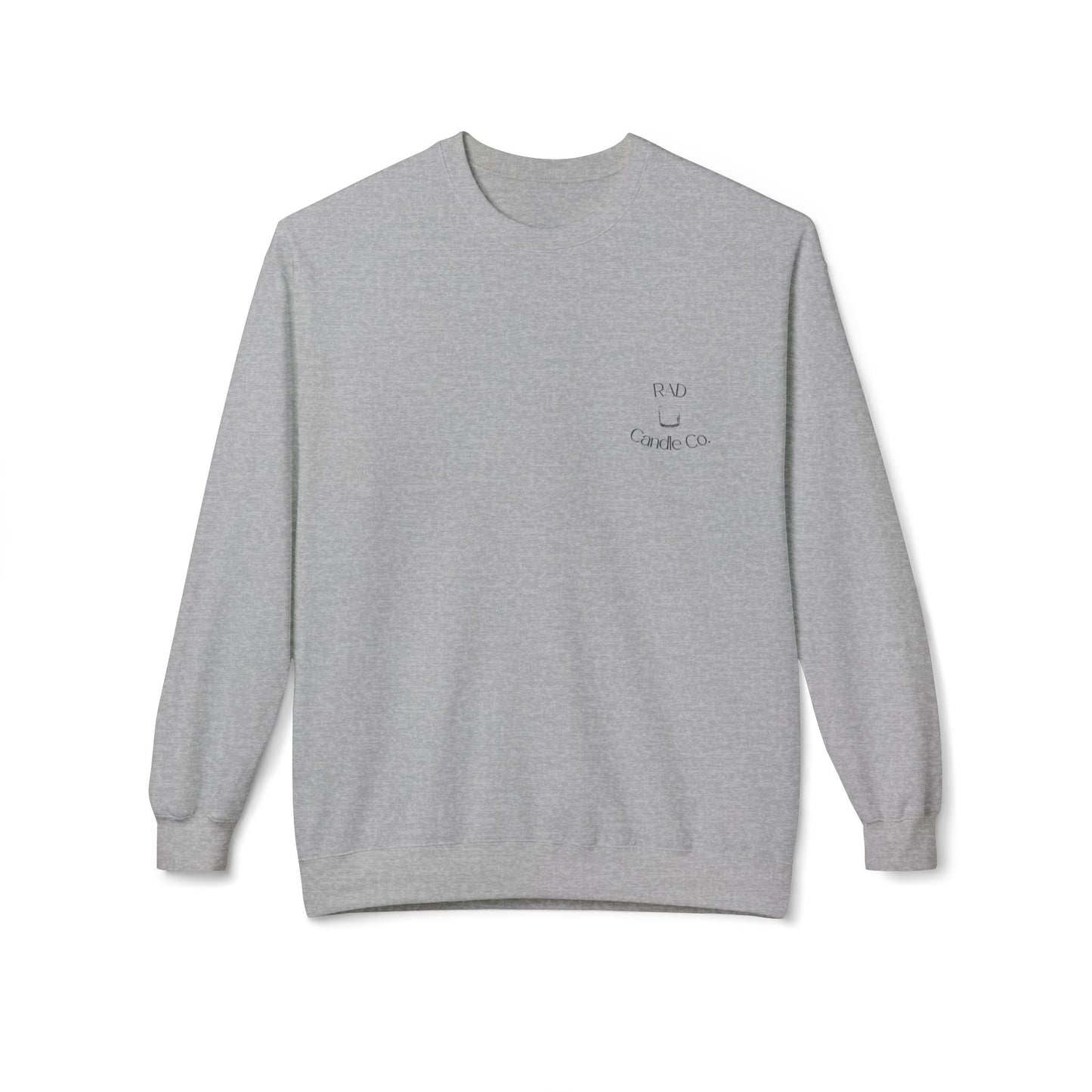 RAD Candle Co. Unisex Midweight Fleece Crewneck Sweatshirt - Cozy Gift, Casual Style, Home Comfort, Eco-Friendly Apparel, Perfect for [...]