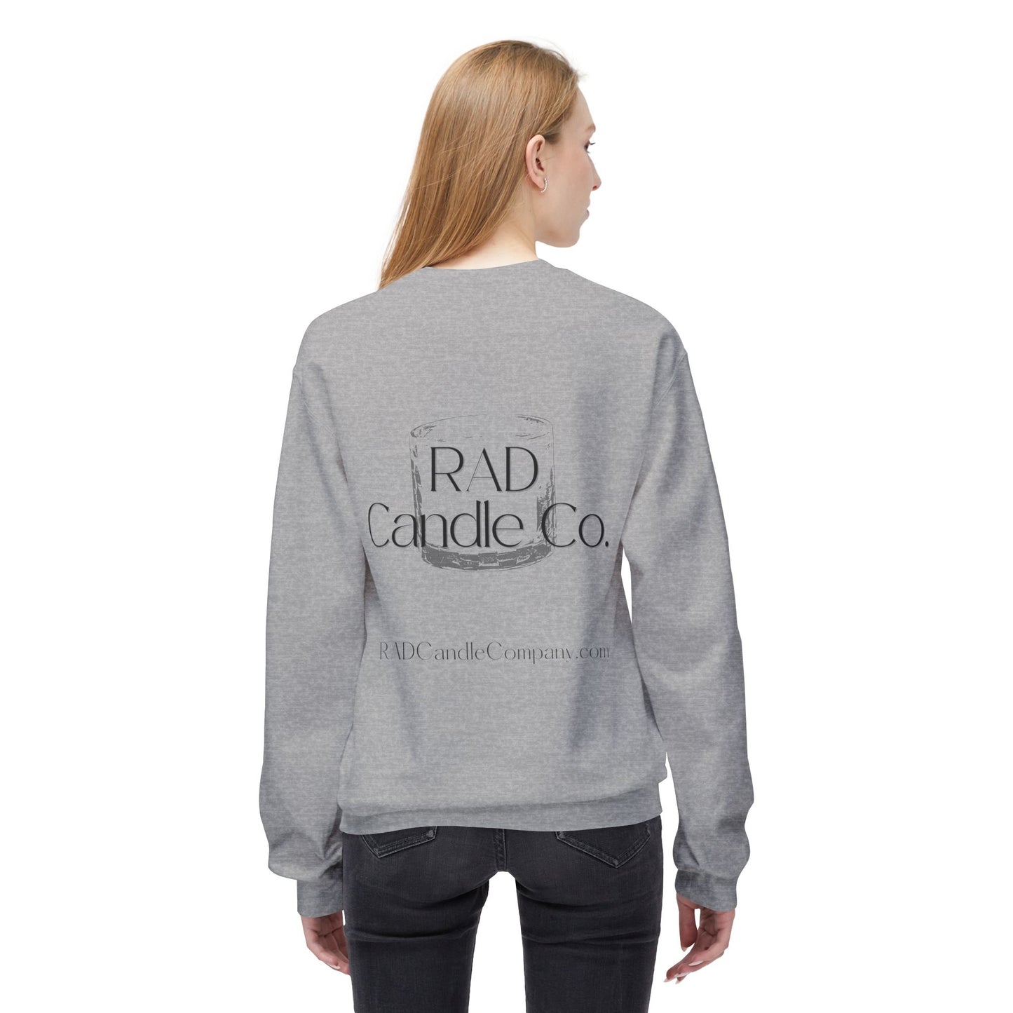 RAD Candle Co. Unisex Midweight Fleece Crewneck Sweatshirt - Cozy Gift, Casual Style, Home Comfort, Eco-Friendly Apparel, Perfect for [...]