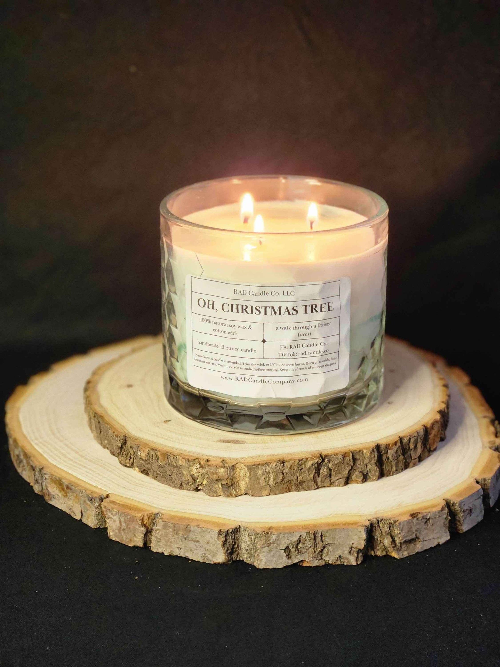 Frasier Fir Scented Soy Candles - Oh, Christmas Tree