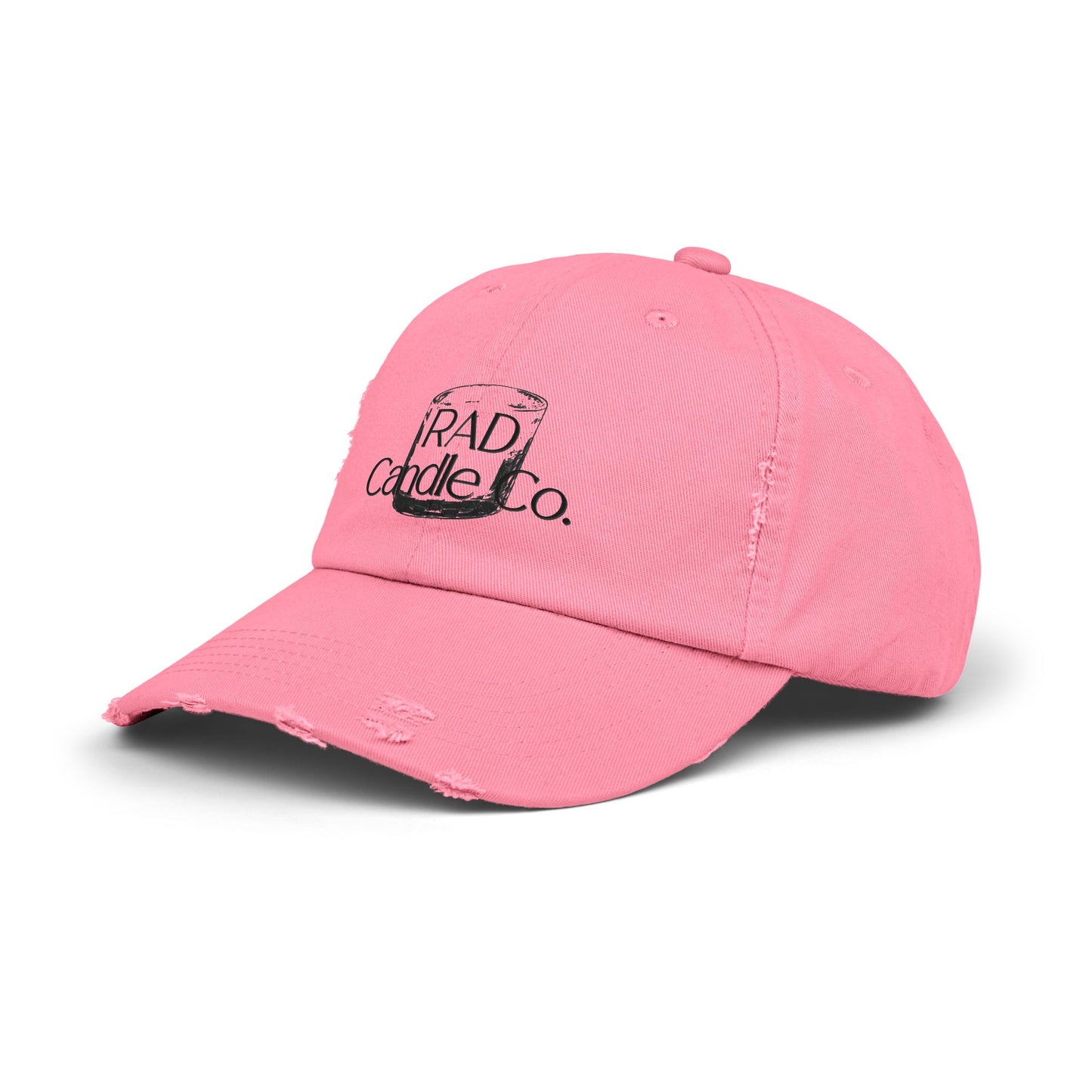 Unisex Distressed Cap with RAD Candle Co. Logo - Casual Style Hat, Trendy Accessory for Everyday Wear, Gift for Candle Lovers, [...]