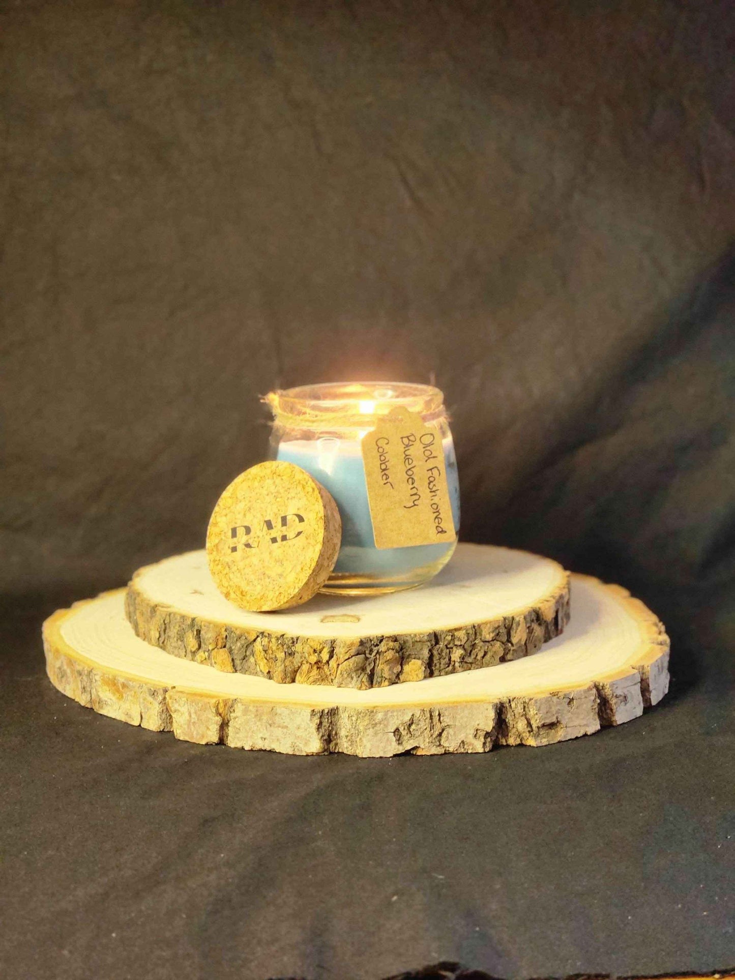 Old Fashioned Blueberry Cobbler Scented Soy Candle