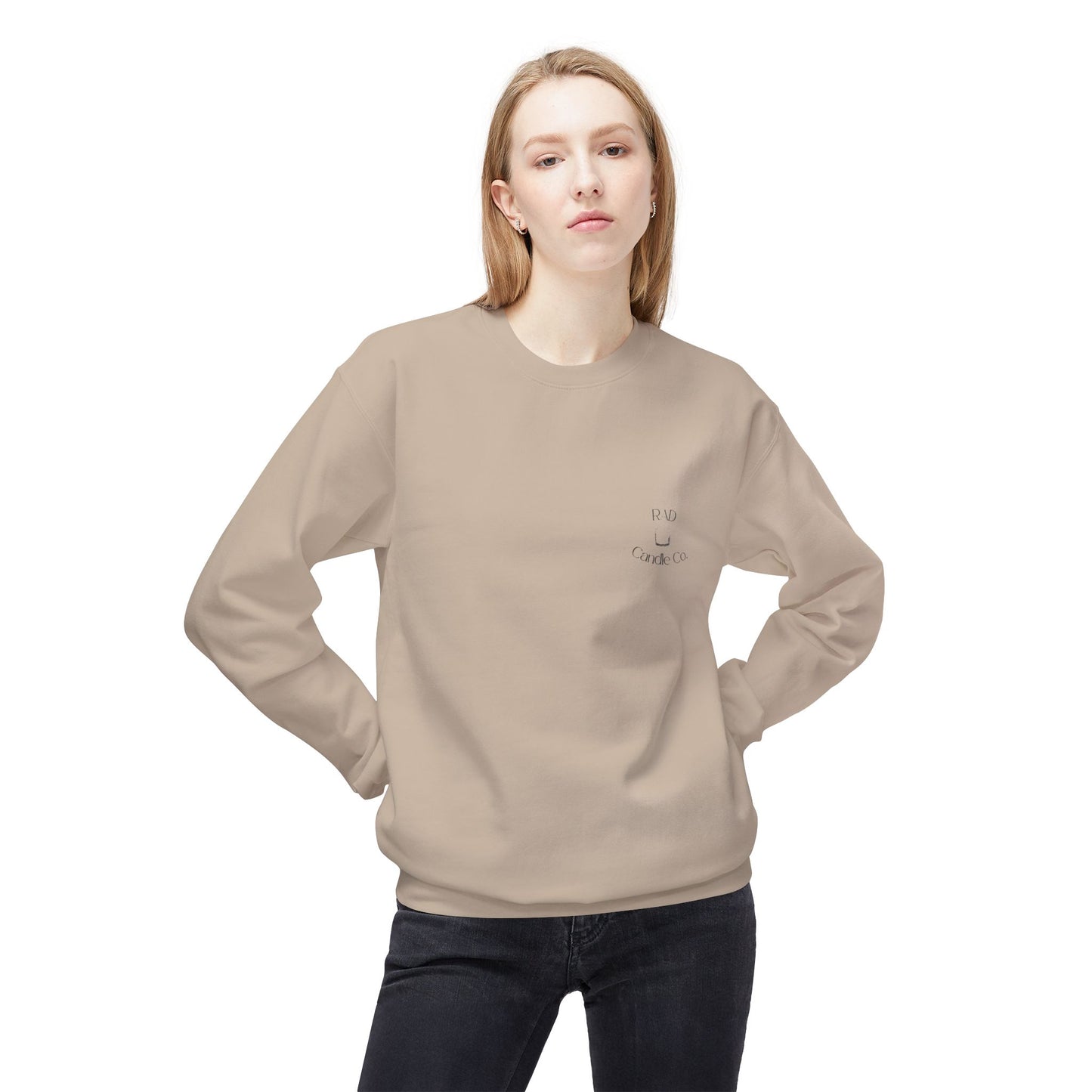 RAD Candle Co. Unisex Midweight Fleece Crewneck Sweatshirt - Cozy Gift, Casual Style, Home Comfort, Eco-Friendly Apparel, Perfect for [...]