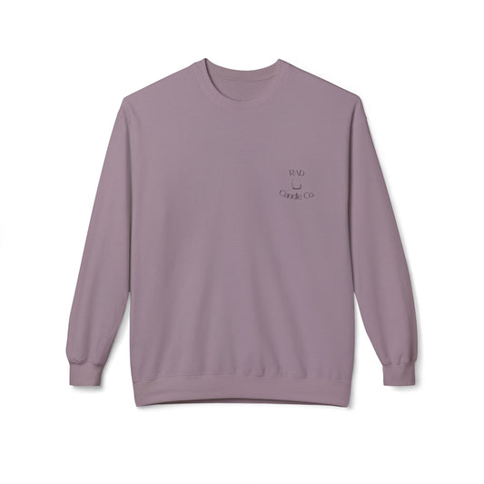 RAD Candle Co. Unisex Midweight Fleece Crewneck Sweatshirt - Cozy Gift, Casual Style, Home Comfort, Eco-Friendly Apparel, Perfect for [...]