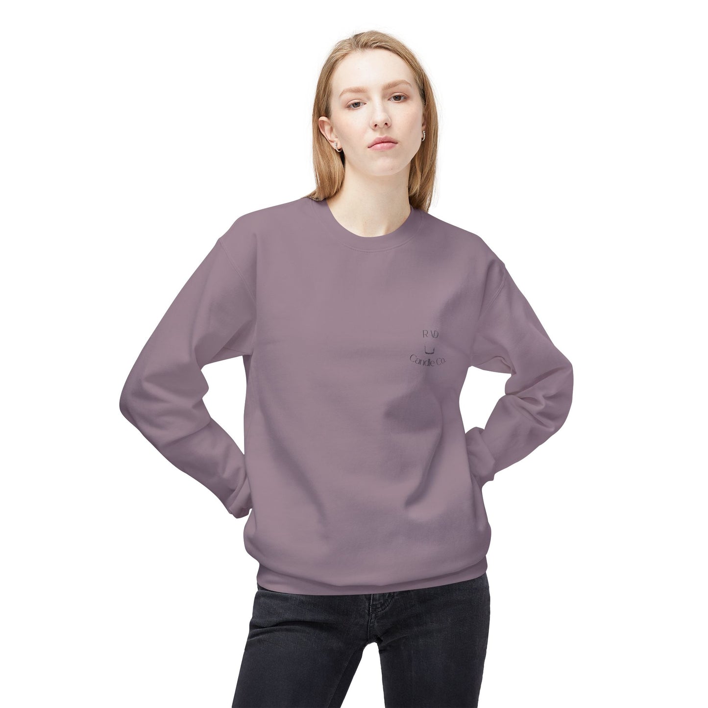 RAD Candle Co. Unisex Midweight Fleece Crewneck Sweatshirt - Cozy Gift, Casual Style, Home Comfort, Eco-Friendly Apparel, Perfect for [...]