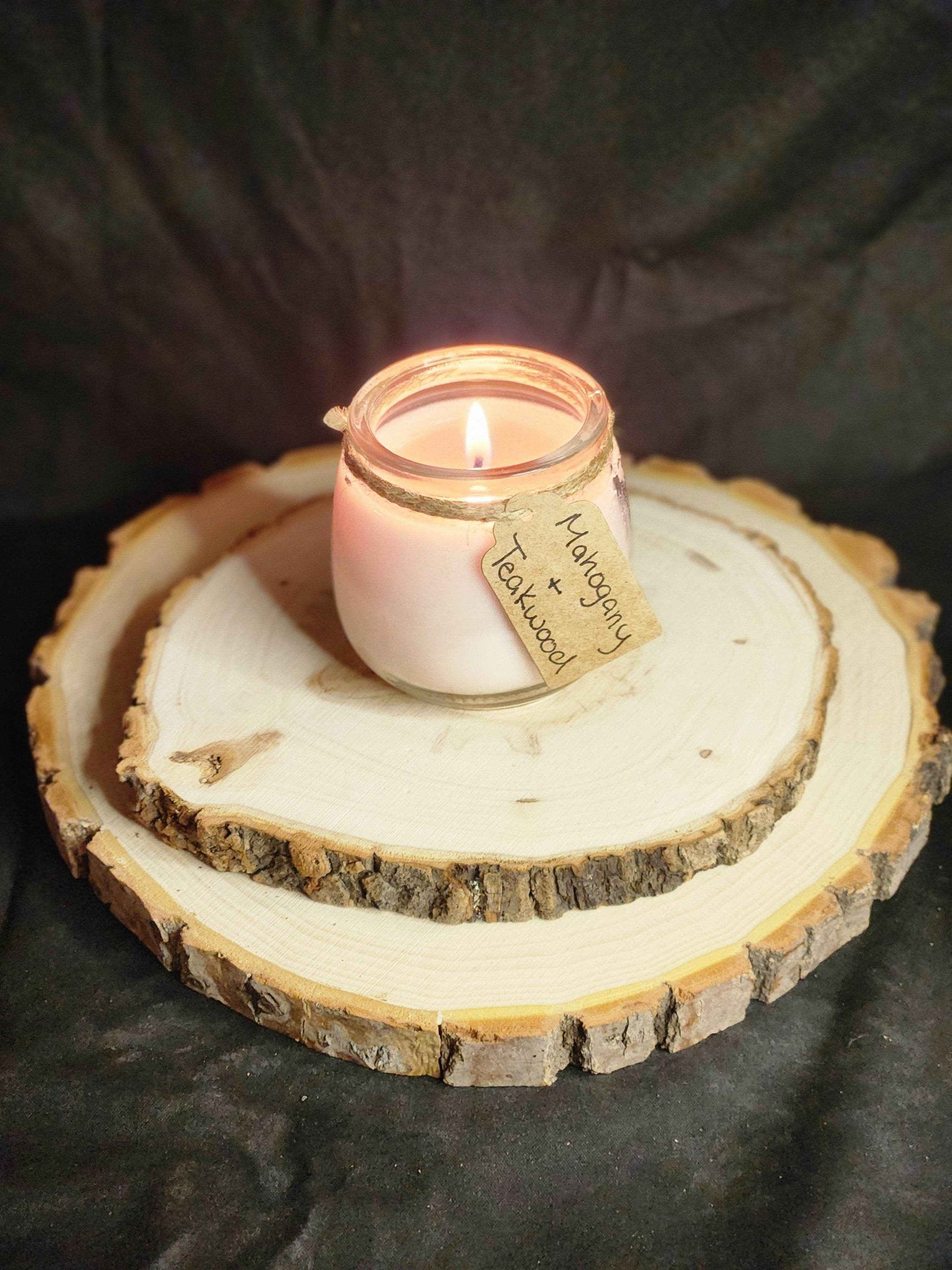Mahogany & Teakwood Scented Soy Candle