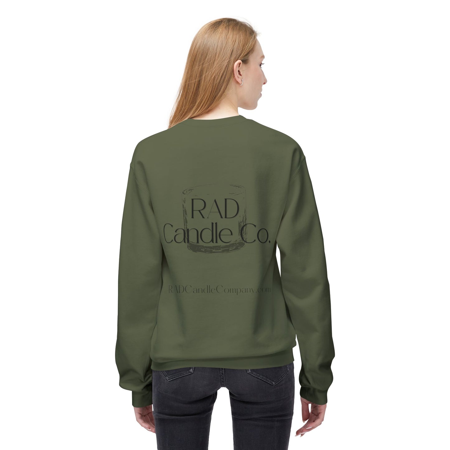 RAD Candle Co. Unisex Midweight Fleece Crewneck Sweatshirt - Cozy Gift, Casual Style, Home Comfort, Eco-Friendly Apparel, Perfect for [...]
