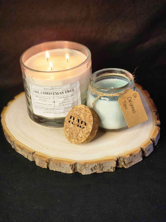 Frasier Fir Scented Soy Candles - Oh, Christmas Tree