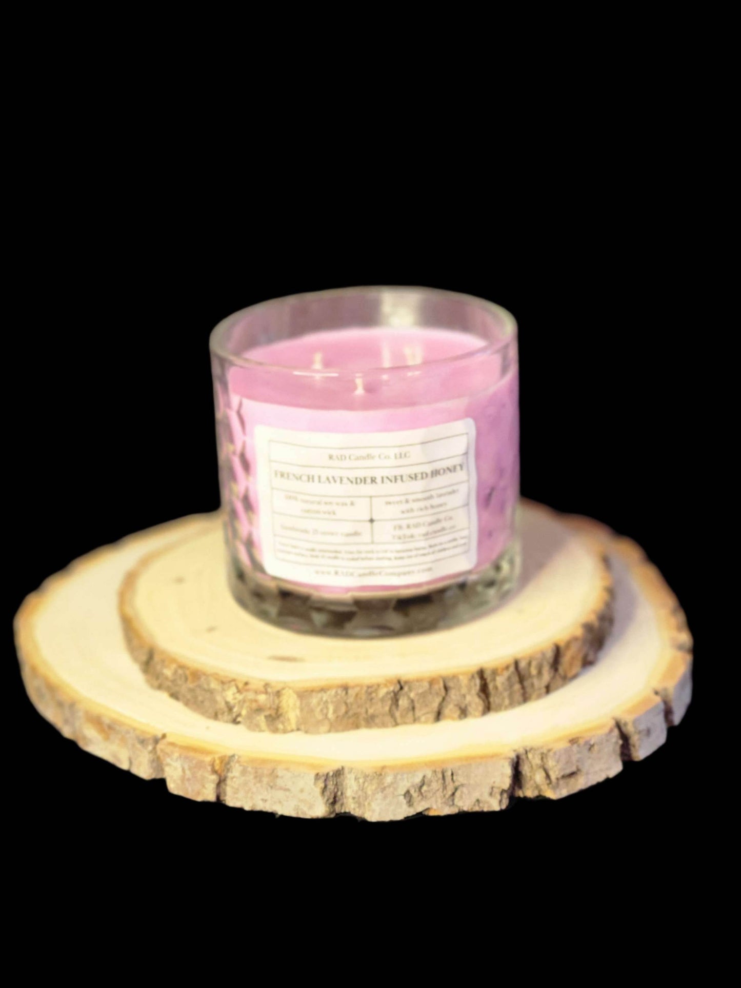 French Lavender Honey Soy Candle - RAD Candle Co.