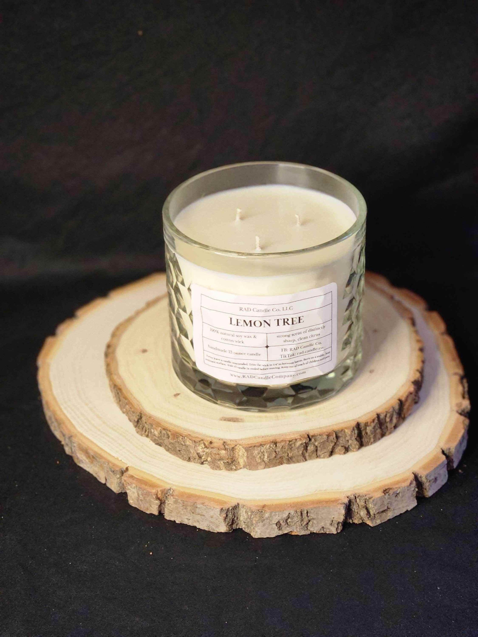 Lemon Tree- Lemon Scented Soy Candle