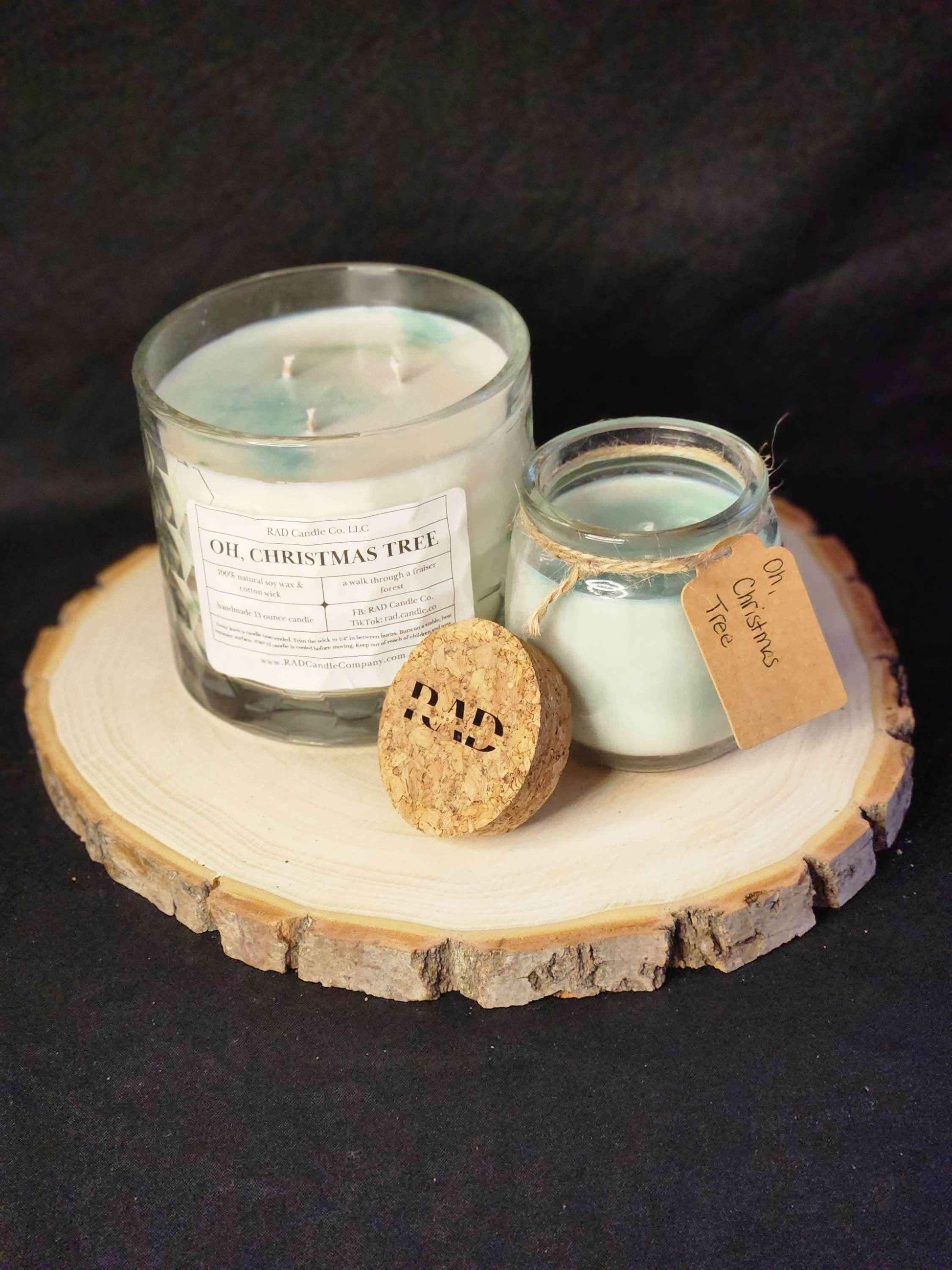 Frasier Fir Scented Soy Candles - Oh, Christmas Tree